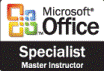 Logo Microsoft Office Specialist Master Instructor
